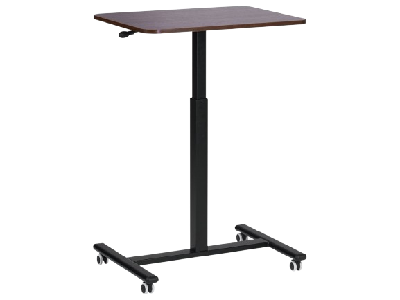 Adjustable Laptop Stand 65 x 48 cm Dark Wood ACADEMIA